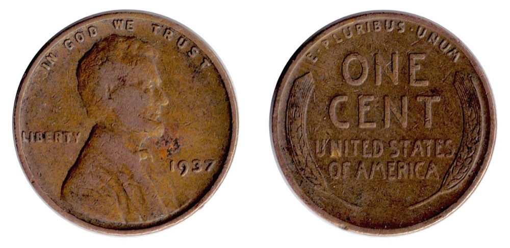 1937 Penny (Lincoln Cent): Auflage & worauf Sie achten sollten