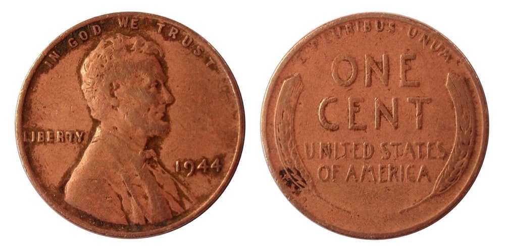 1944 Penny (Lincoln Cent): Auflage & worauf Sie achten sollten