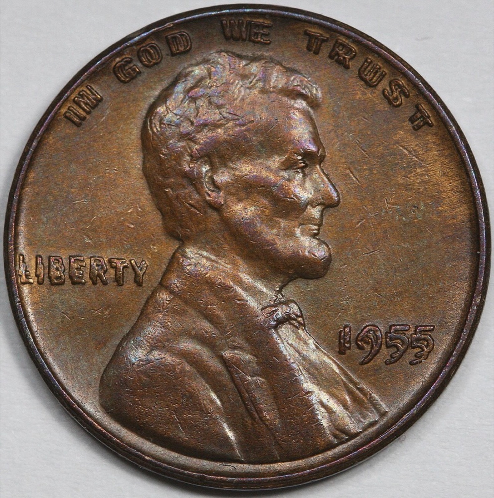 1955 Penny (Lincoln-Cent): Auflage & worauf achten