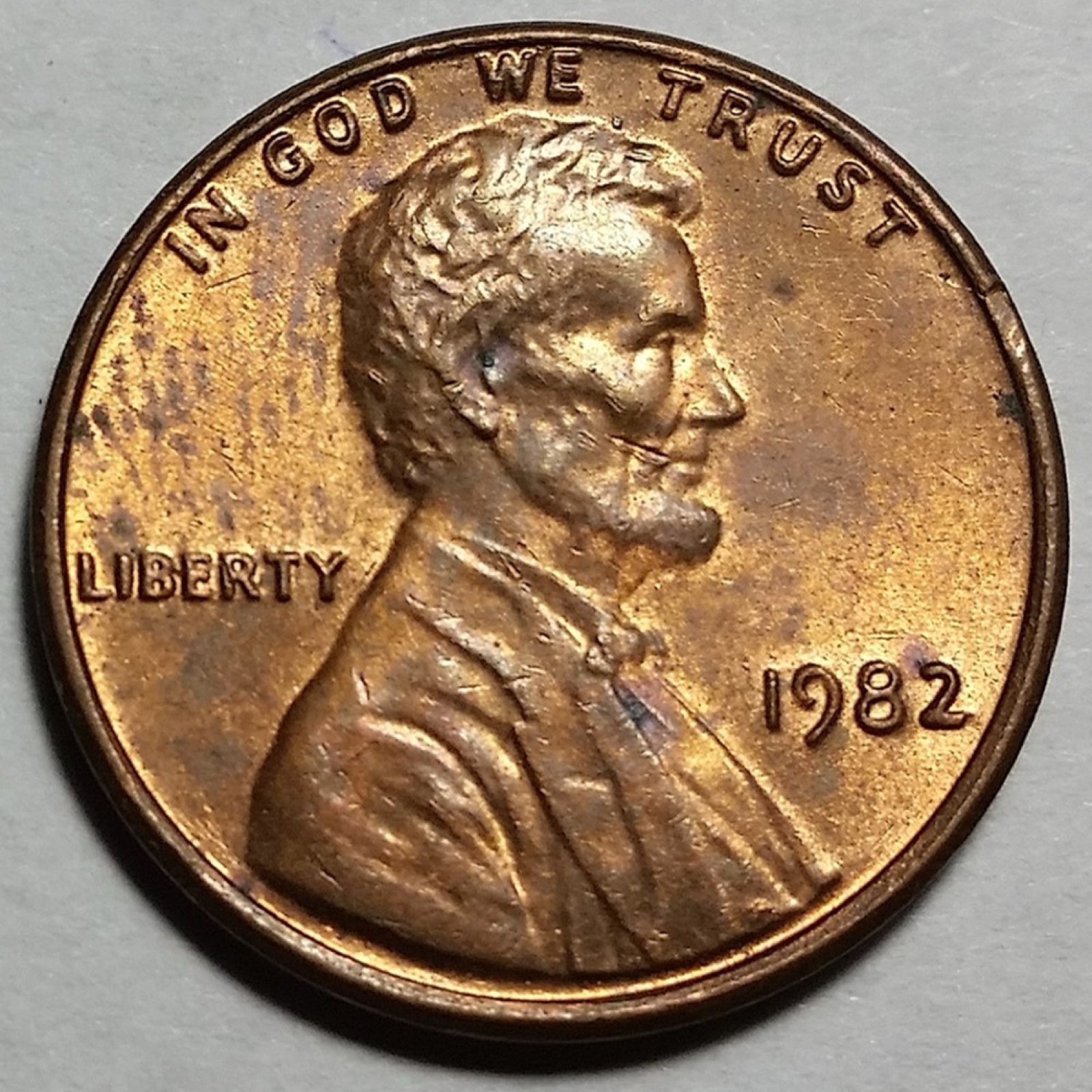 1982 Penny (Lincoln-Cent): Auflage & worauf achten