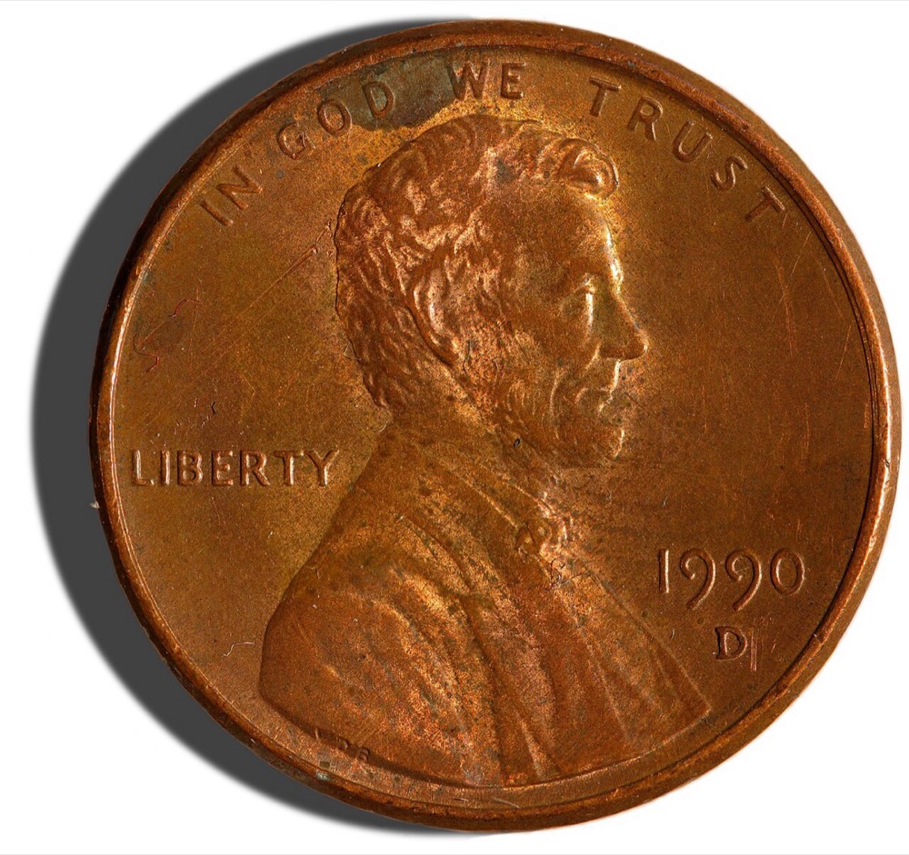 1990 Penny (Lincoln-Cent): Auflage & worauf zu achten ist