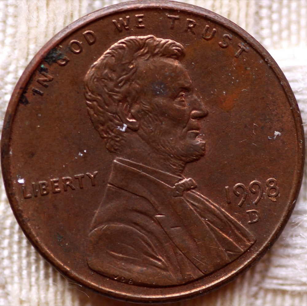 Penny 1998 (Lincoln Cent): Auflage & worauf Sie achten sollten